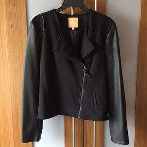 ❗️NWT❗️ Takara black leather jacket